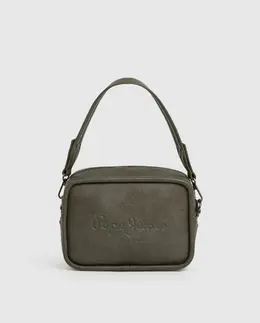 Женская сумка-ведро Bassy Code с центральным логотип Pepe Jeans, хаки a54999082 | kaki