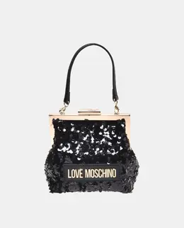Мини-сумка с съемным ремнем Love Moschino, черный a55895421 | negro