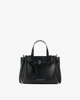 Женская сумка-мессенджер Emilia, маленькая, из зернистой кожи Michael Kors, черный mp_0478263_30f5su5s1t | negro