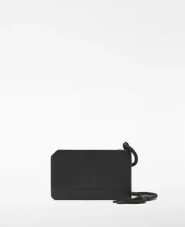 Мужская подвесная кожаная сумка Adolfo Dominguez, черный mp_0436790_131132957152 | negro