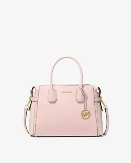 Mercer Средняя сумка с цветными блоками из кожи Michael Kors mp_0478263_35s4gm9s8l | rosa / blanco