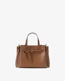 Женская сумка-мессенджер Emilia, маленькая, из зернистой кожи Michael Kors, коричневый mp_0478263_30f5gu5s1t | marrón