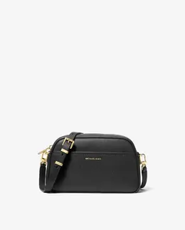 Jet Set Маленькая женская кожаная сумка для фотоаппарата Michael Kors, черный mp_0478263_32f5gj6c5l | negro