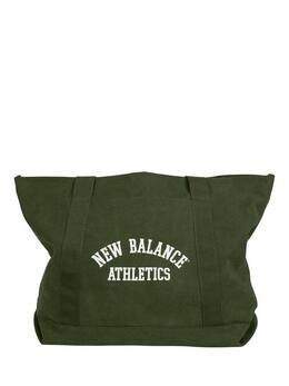 Классическая холщовая сумка-шоппер New Balance, Dark Olivine p114488124 | dark olivine