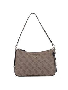 Наплечная сумка Guess Eco Erica Schultertasche 24 cm, цвет latte logo 5480581 | latte logo