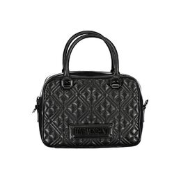 Черная полиэтиленовая сумка Love Moschino, черный 0018433579 | black