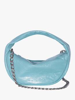 Детская кожаная сумка-кошелек с ручкой и цепочкой By Far, Cadet p112297194 | cadet