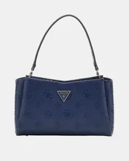 Средняя сумка через плечо на молнии и магнитной застежке Guess, темно-синий a55601774 | azul marino