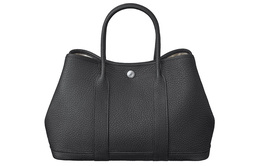 Сумка Garden Party Negonda из телячьей кожи унисекс 89 Noir Black Hermes h051568ck89