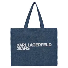 Сумка-шоппер Karl Lagerfeld Ew Logo, синий 142144895 | blue