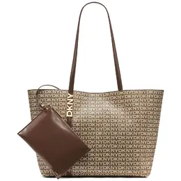 Сумка-тоут DKNY Avril, коричневый 142259089 | brown