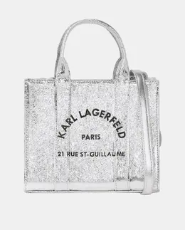 мини-тоут сумка k/rsg Karl Lagerfeld, серебряный a56495452 | plata