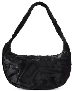 Спортивная сумка-мешок из искусственного меха Nike, черный 21813587 | black