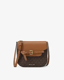 Emilia Маленькая сумка с логотипом Michael Kors, темно-коричневый mp_0478263_32f5gu5c1b | marrón oscuro