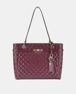 Сумка через плечо на застежке-молнии Guess, бордовый a55635693 | burdeos