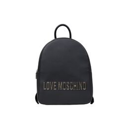 Серый полиэтиленовый рюкзак Love Moschino 0019108227 | gray