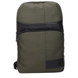 Сумки через плечо из зеленой ткани Piquadro, зеленый 0019012703 | green