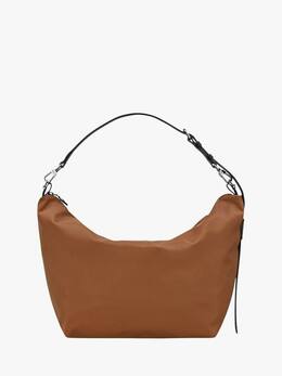 Большая бесформенная сумка-хобо из холста Longchamp, Cognac p113713441 | cognac