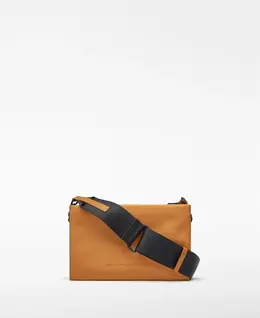 Маленькая женская двухцветная нейлоновая сумка через плечо Adolfo Dominguez mp_0436790_212401754152 | ámbar
