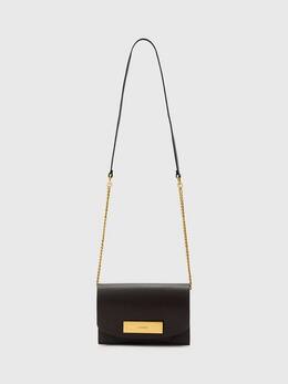 Кожаный клатч Ella Allsaints, Brown Mid p114348462 | brown mid