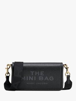 Миниатюрная кожаная сумка кроссбоди Marc Jacobs, Black p112969516 | black