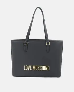 Черная сумка через плечо с застежкой-молнией Love Moschino a55648729 | negro