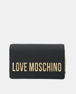 Сумка со съемным плечевым ремнем Love Moschino, черный a55895605 | negro
