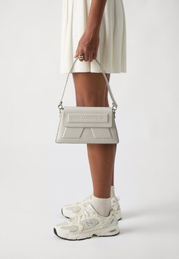 Сумка IKON SHOULDER BAG Karl Lagerfeld, кремовый k4851h1ho-e11 | cement