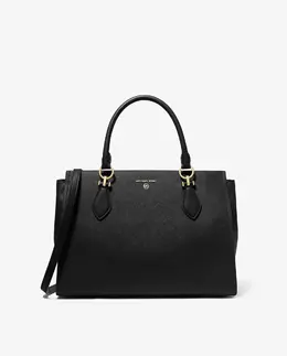 Кожаная сумка через плечо Marilyn, трансформируемая в плечо Michael Kors, черный 196163505466 | negro