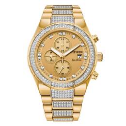 Citizen Corso Eco-Drive Chronograph Watch and Bracelet Box Set ca0752-66p