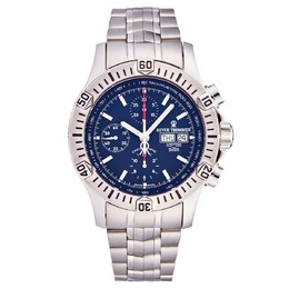Revue Thommen Air speed Chronograph Automatic Blue Dial Mens Watch 16071.6126