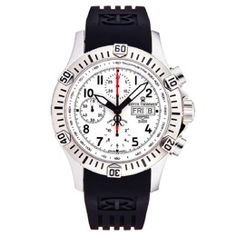 Revue Thommen Air Speed XL Chronograph Automatic Silver Dial Mens Watch 16071.6822