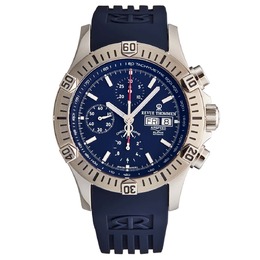 Revue Thommen Air speed Chronograph Automatic Blue Dial Mens Watch 16071.6826