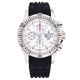 Revue Thommen Air Speed XL Chronograph Automatic Silver Dial Mens Watch 16071.6828