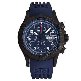 Revue Thommen Air speed Chronograph Automatic Blue Dial Mens Watch 16071.6875