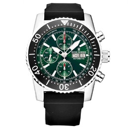Revue Thommen Diver Automatic Green Dial Mens Watch 17030.6522