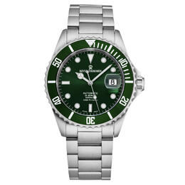 Revue Thommen Diver Automatic Green Dial Mens Watch 17571.2129
