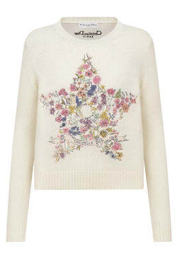 DIOR: Трикотажный свитер 