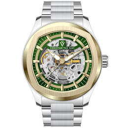 Christian Van Sant Romeo Automatic Green Dial Mens Watch cv9508
