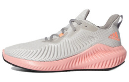Кроссовки Alphabounce+ женские с низким верхом, серо-розово-коралловые Adidas eg1387