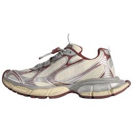 Balenciaga Низкие кроссовки 3XL из нейлона, массивные, мужские, бежево-коричневые 734734w3xny9020 | beige brown