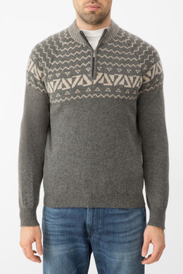 Zilli: Серый свитер 