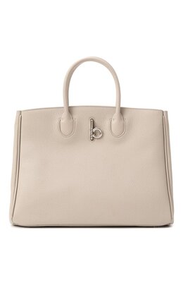 Burberry: Серая сумка 