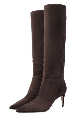 Sergio Rossi: Коричневые сапоги  Cindy