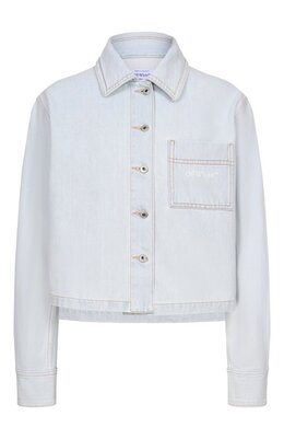 Off-White: Джинсовая рубашка 