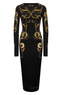 Versace Jeans Couture: Платье из вискозы 