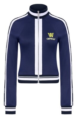 Off-White: Толстовка из вискозы 