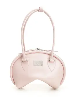 Acne Studios-Bowlina Bag Shoulder Bags Rose-Donna 52730079215956