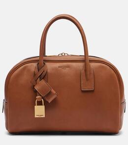 Сумка-тоут Sac De Jour Boston Small из кожи Saint Laurent, Toasted Brown/Ebony p01119728 | toasted brown/ebony