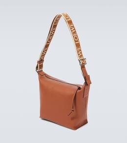 Кожаная поясная сумка Cubi Small Loewe, Tan p00962182 | tan